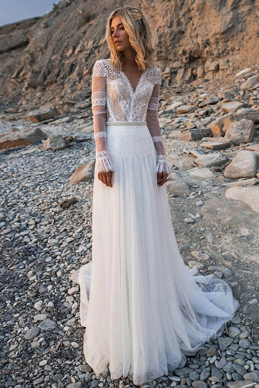Novias boho: cinco vestidos de boda a la moda