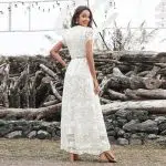 Vestido Ibicenco de Boda Civil