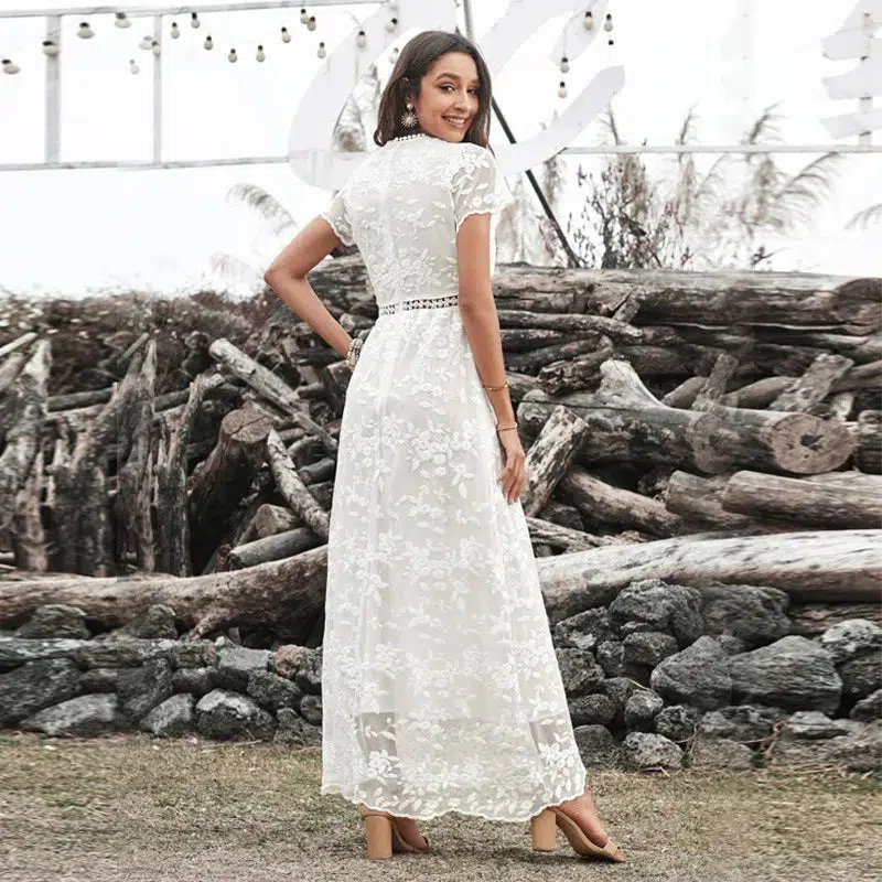 Vestido Ibicenco de Boda Civil