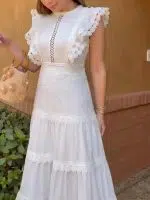 Vestido Midi de Fiesta Ibicenca