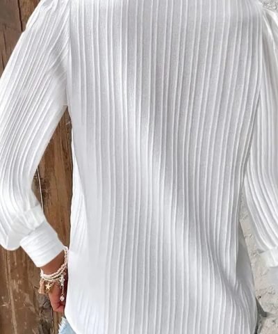 Blusa Blanca Estilo Ibicenco