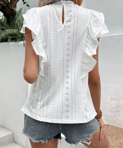 Blusa Ibicenca con Volantes