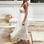 Vestido Blanco Ibicenco Playa