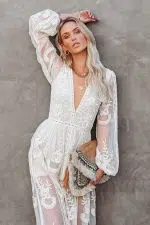 Vestido Ibicenco Mangas Largas