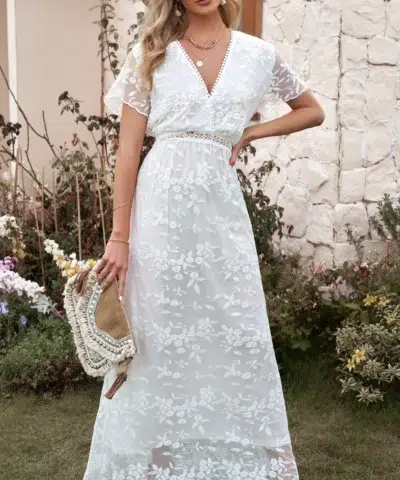 Vestido Ibicenco de Boda Civil